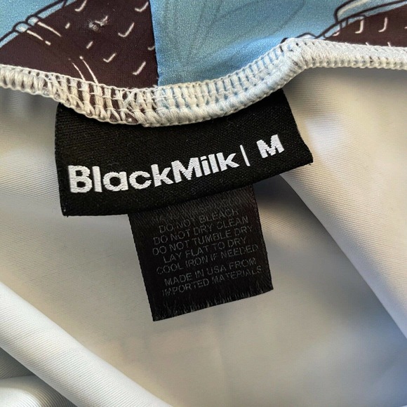 Blackmilk M Fish Fishing A-Line Skirt Stretch Mini - Picture 7 of 8